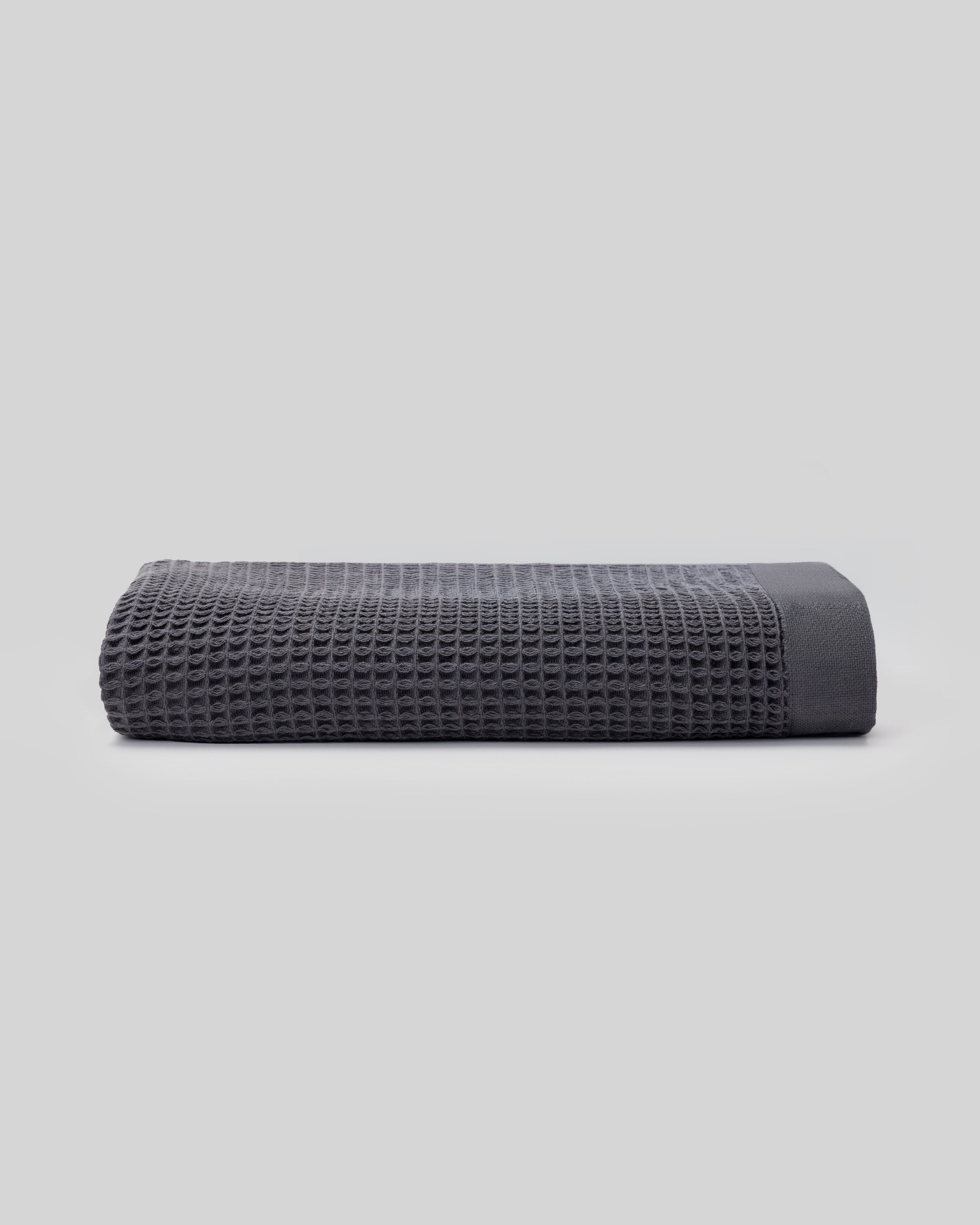 今治 Waffle Towel [Charcoal]