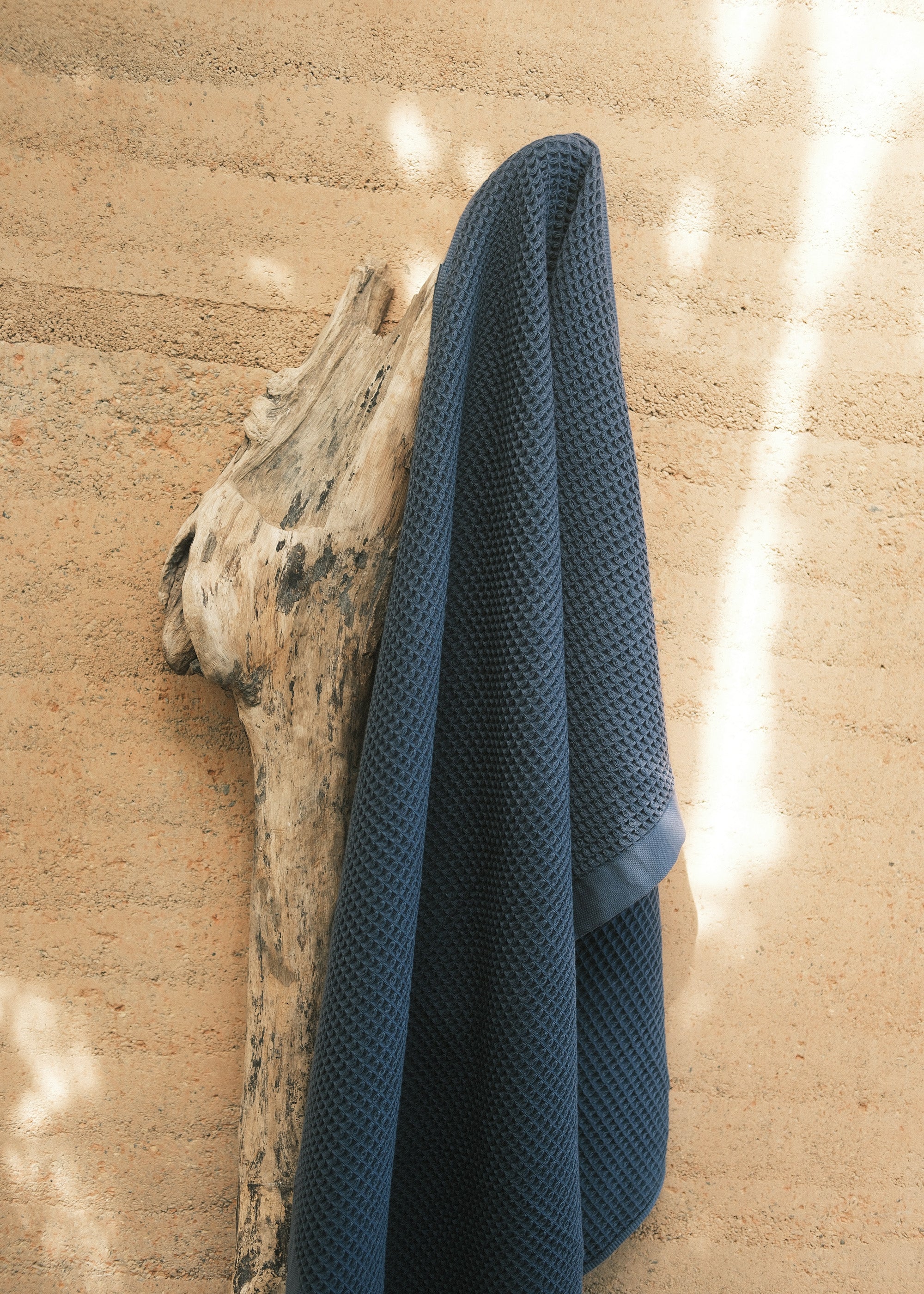 今治 Waffle Towel [Navy]