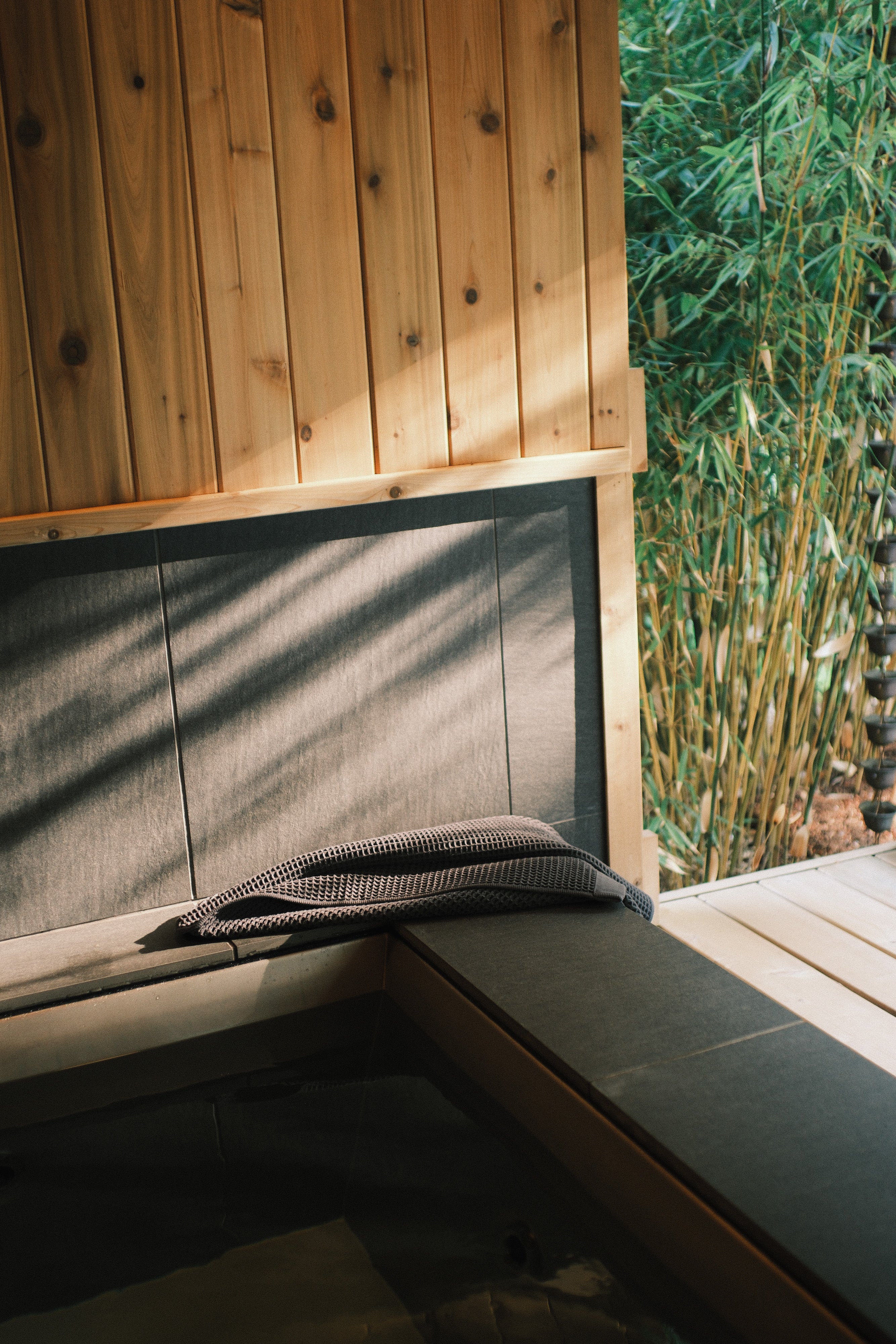 今治 Waffle Towel [Charcoal]